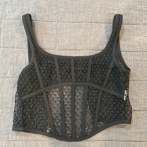 Let’s Part Ways Bustier Black - Picture 9 of 11